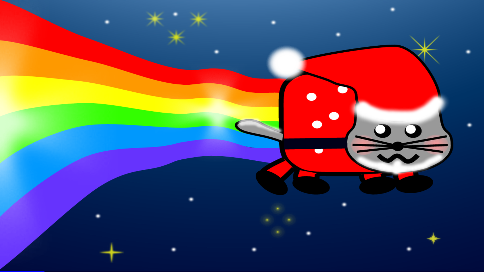 Nyan Cat Meme X Psychedelia Cats