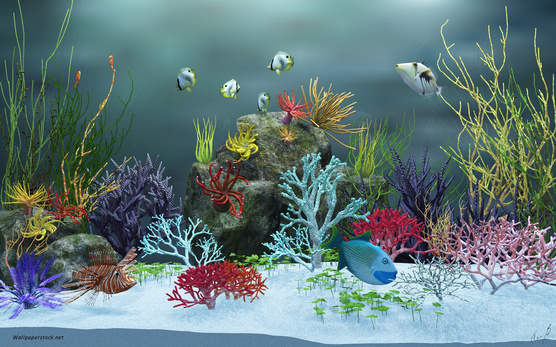 desktop aquarium 3d