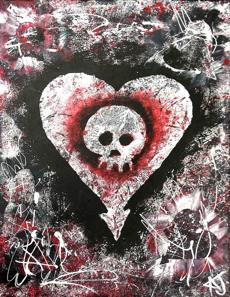 Alkaline Trio Heart and Skull by kortniiXzombii on deviantART 786x1017