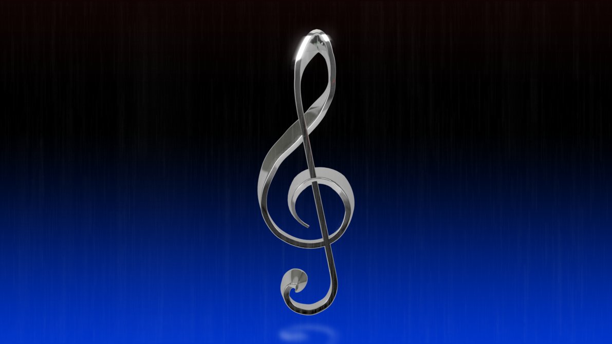 Treble Clef Wallpaper By Thebigdavec