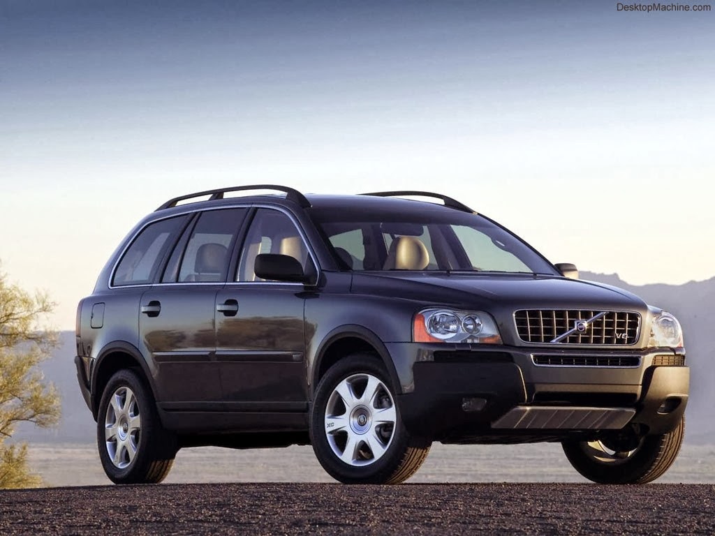 Volvo Xc90 Wallpaper In Blue Colors