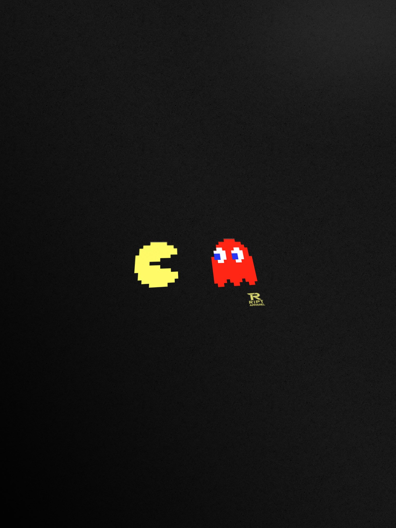 Ript T Shirts Pac Man Poster Wallpaper iPhone And iPad Retina