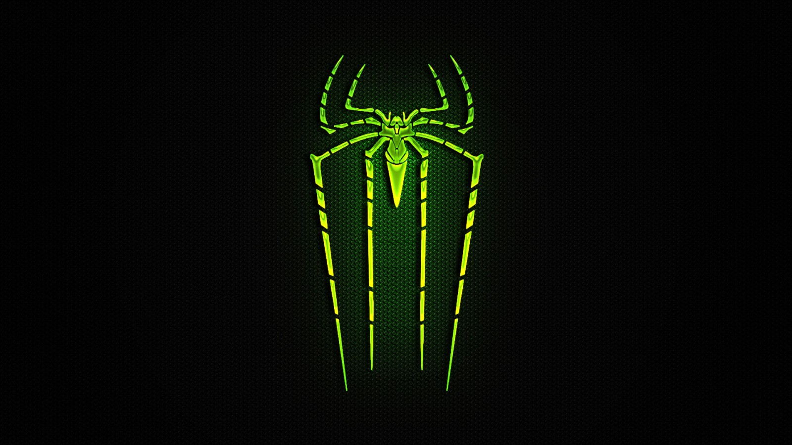  Spiderman Green Logo Wallpaper   1600x900 iWallHD   Wallpaper HD