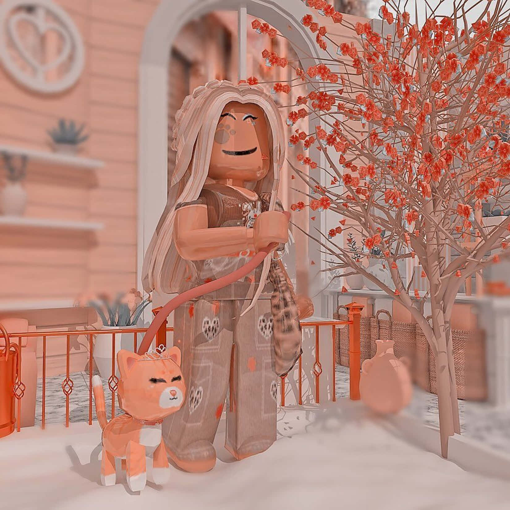 Girl Roblox Character Wallpaper