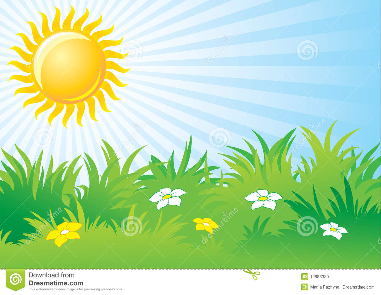 Sunny Day Clip Art