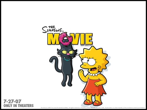 The Simpsons Movie   The Simpsons Movie Wallpaper 105960 500x375