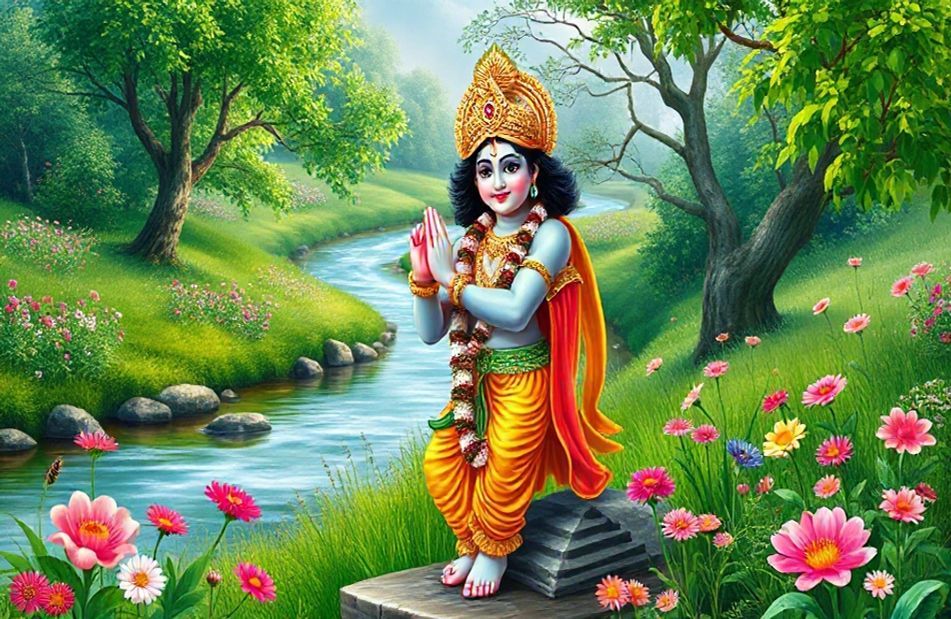 Jai Shri Krishna Wallpaper