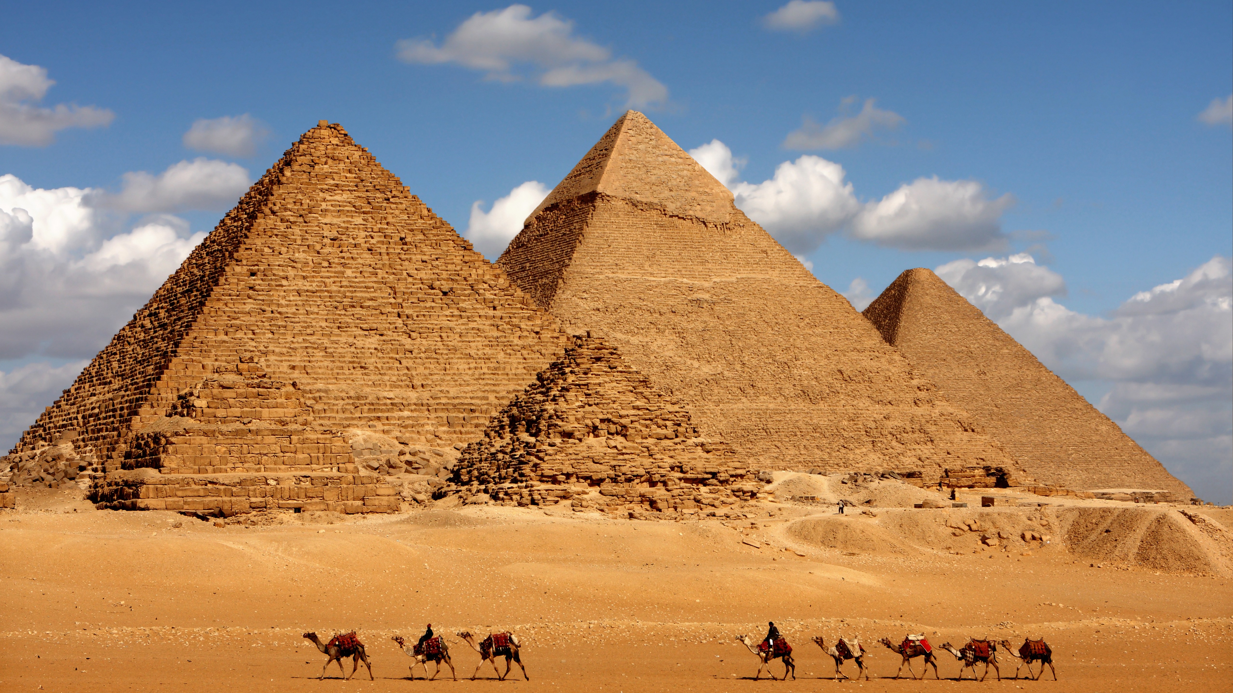 Wallpaper Egypt pyramid camel 8k Travel 16472   Page 2