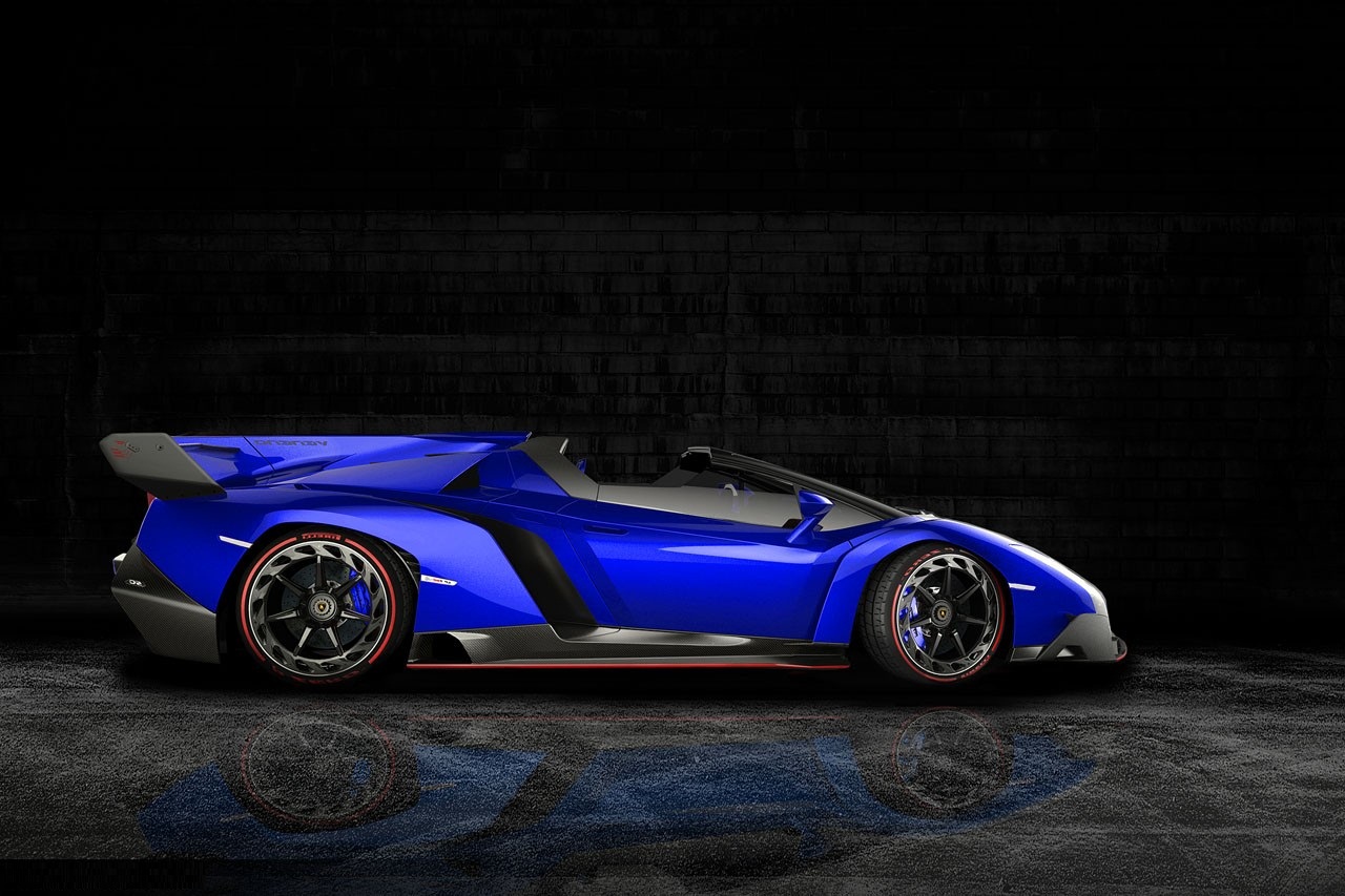 Nice Lamborghini Veneno Wallpaper Blue