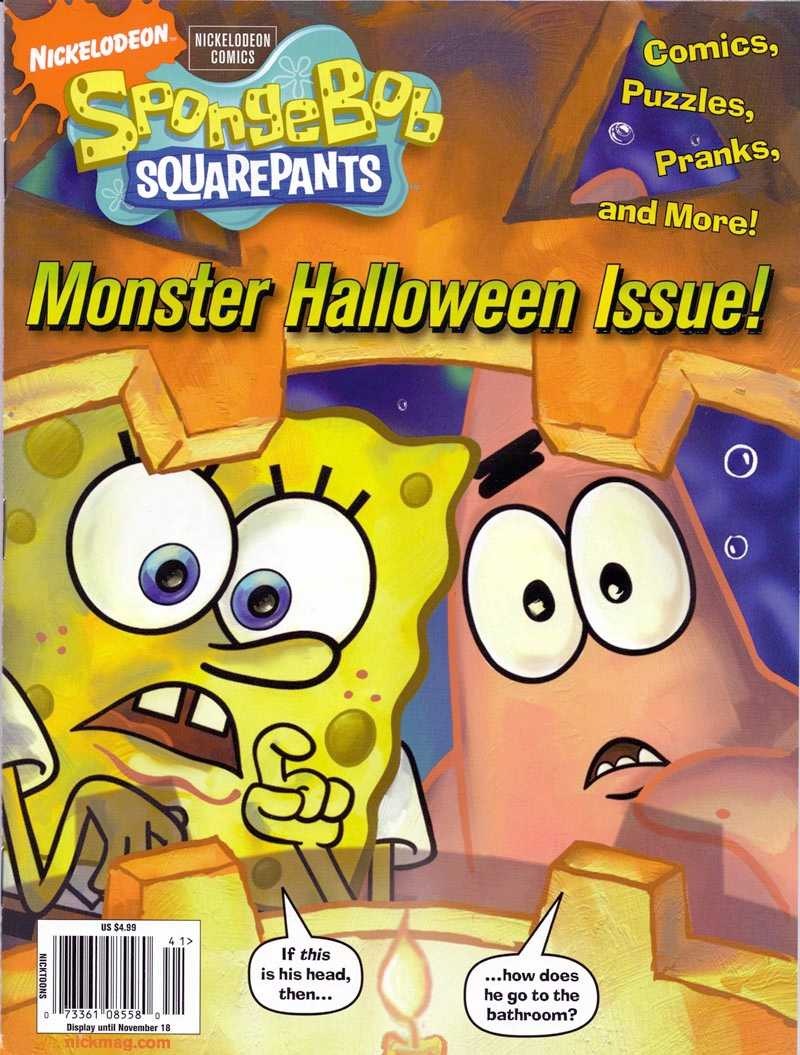 The New Issue Of Spongebob