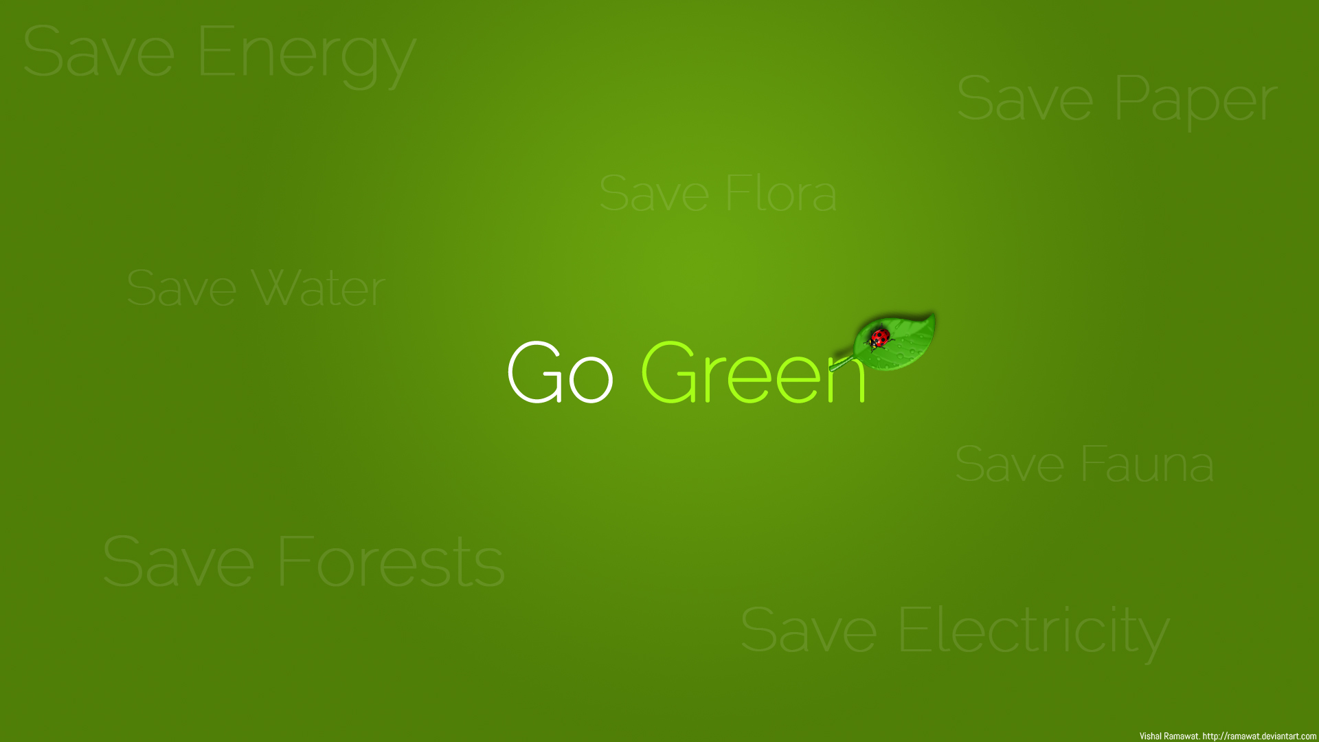 Gallery For Go Green Wallpaper