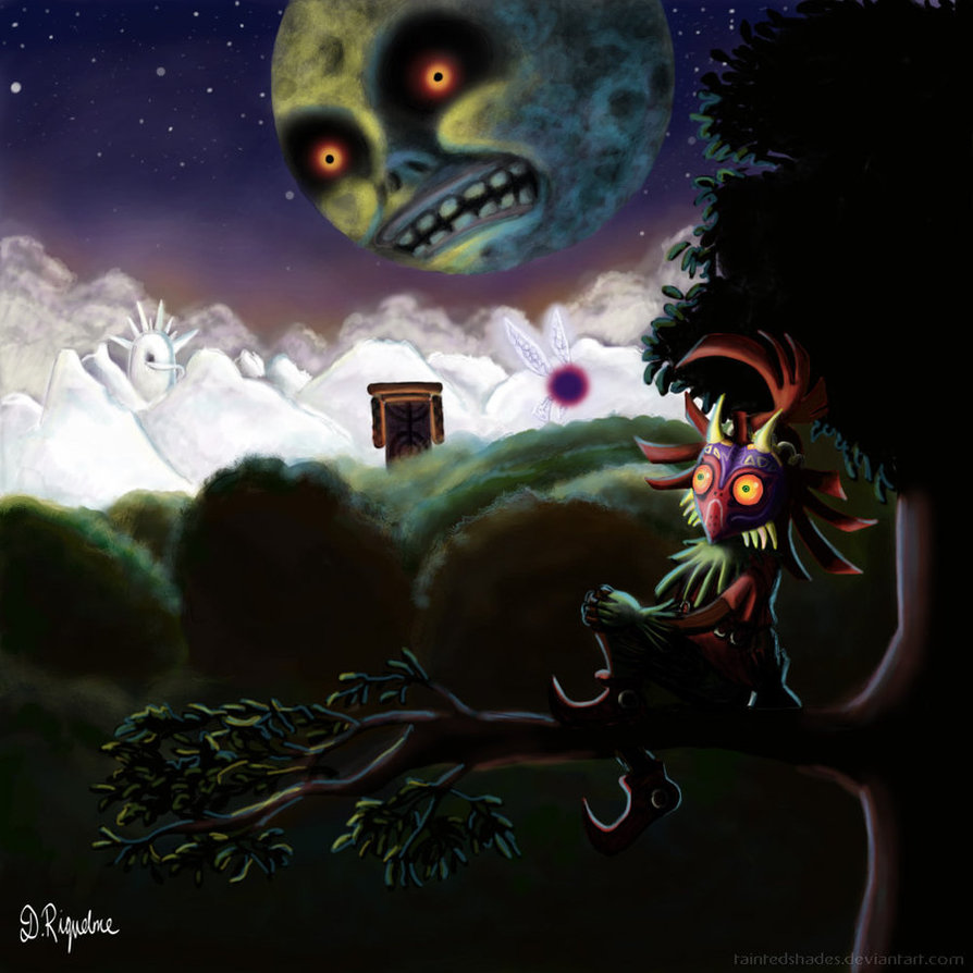 Skull Kid By Taintedshades