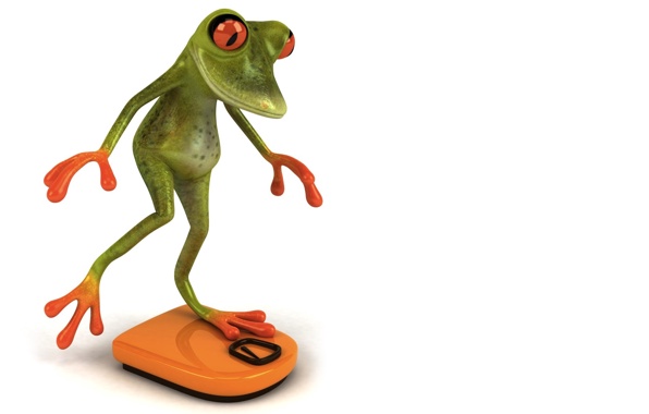 Wallpaper Frog 3d Graphics Scales Measuring