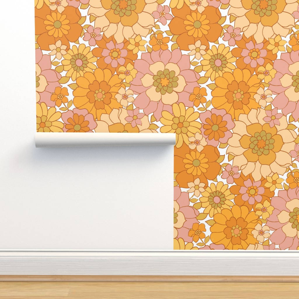 Vintage 70s Wallpaper