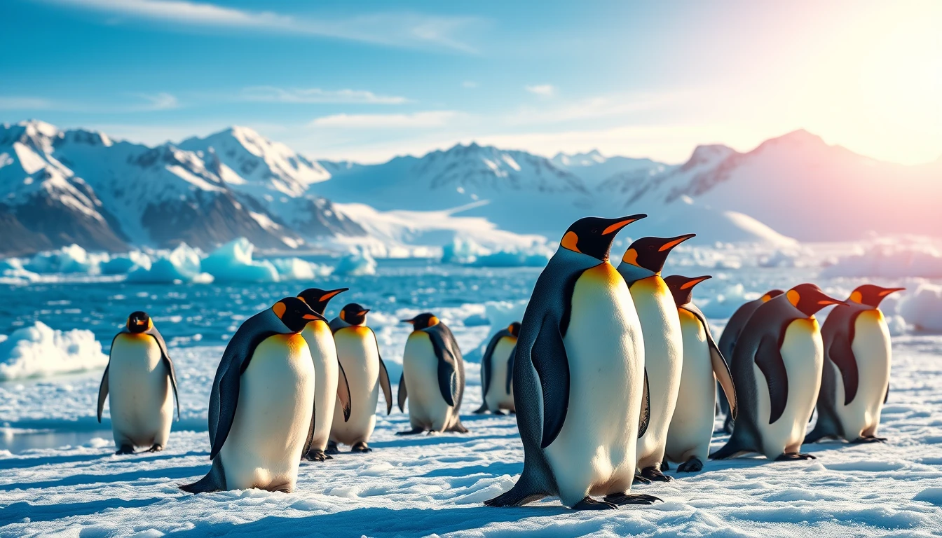 King Penguin Wallpaper
