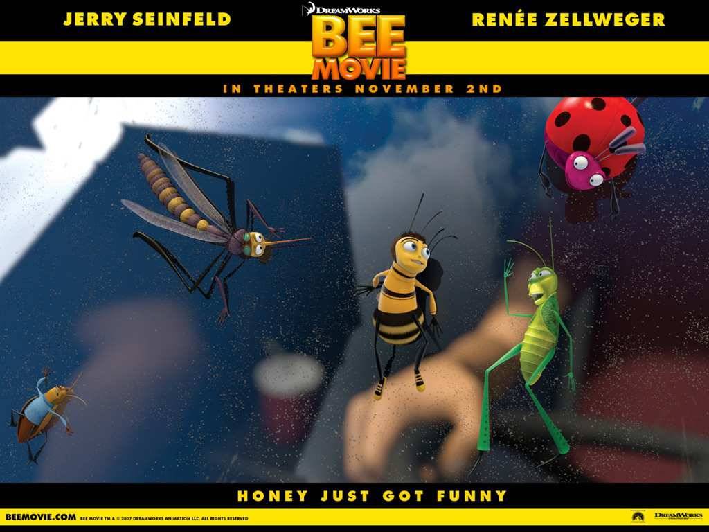 Bee Movie Group Wallpaper Animated Movies