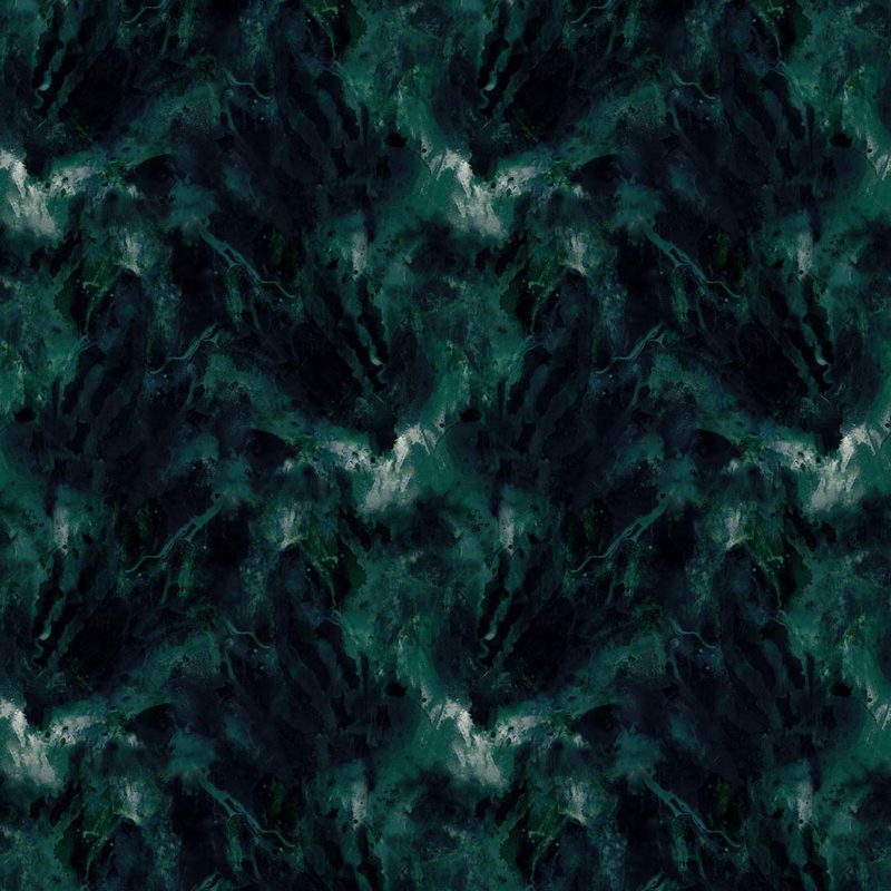 Beyond Nebulous Wallpaper Green Blue Patterns