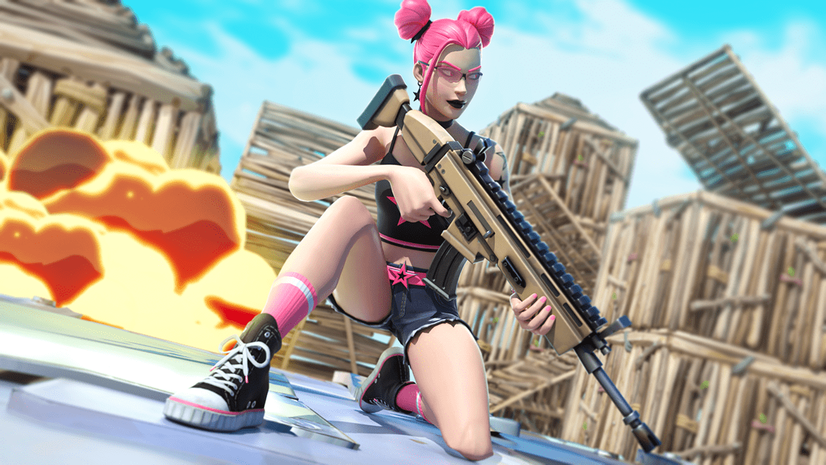 Fortnite Thumbnails On Wallpaper