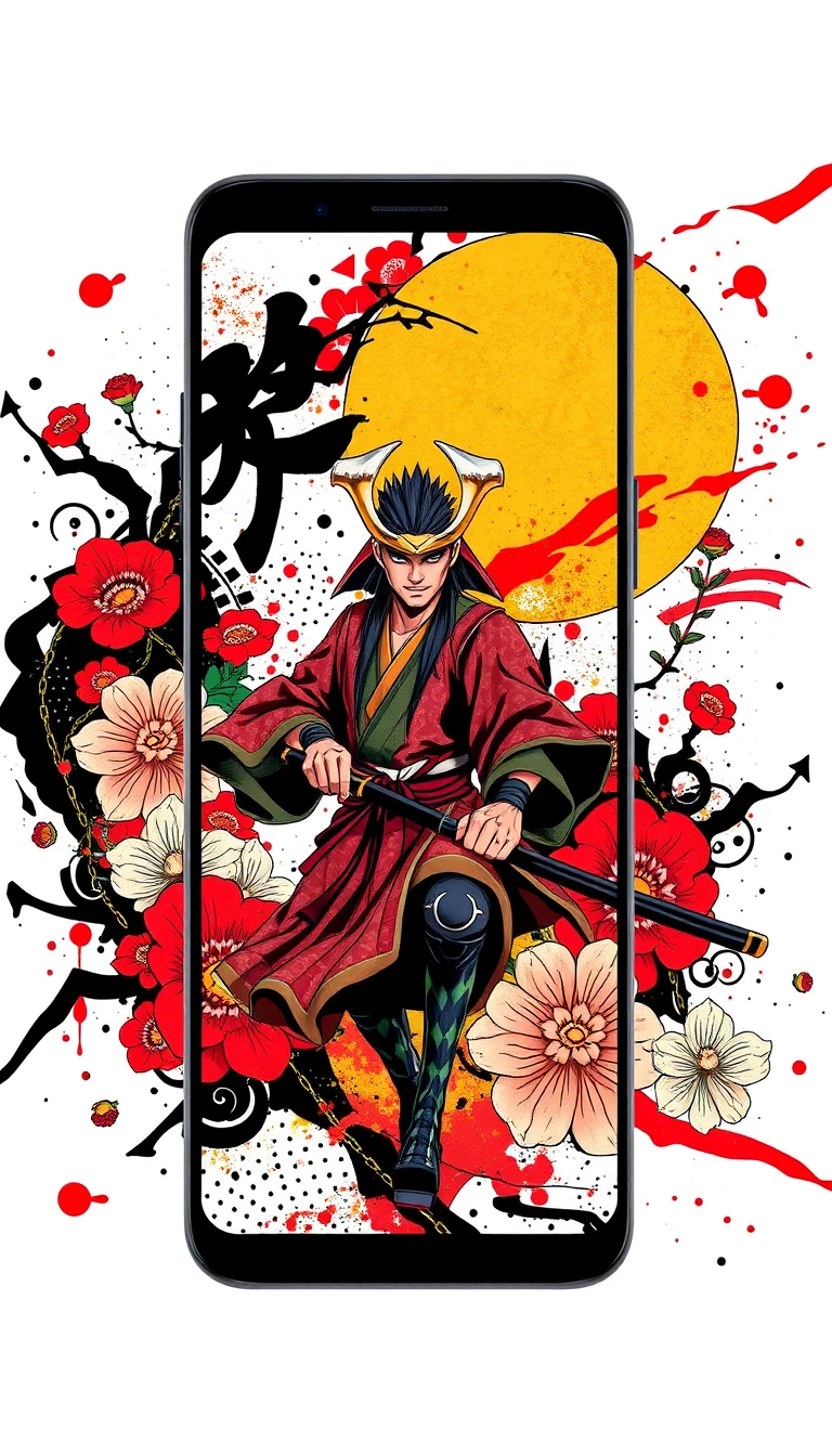 Samurai Champloo Phone Wallpaper