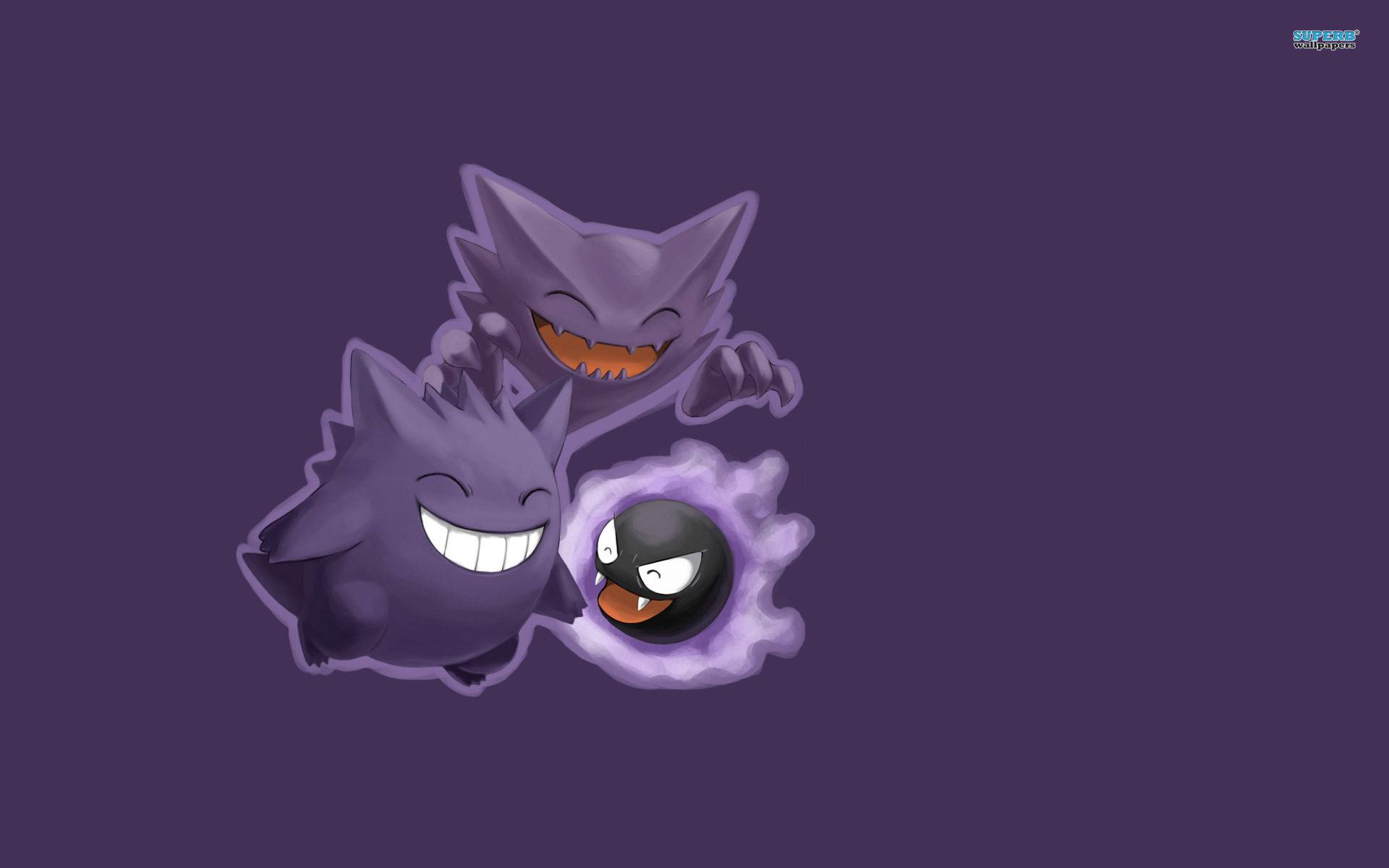 Ghost Pok Mons Gengar Gastly And Haunter