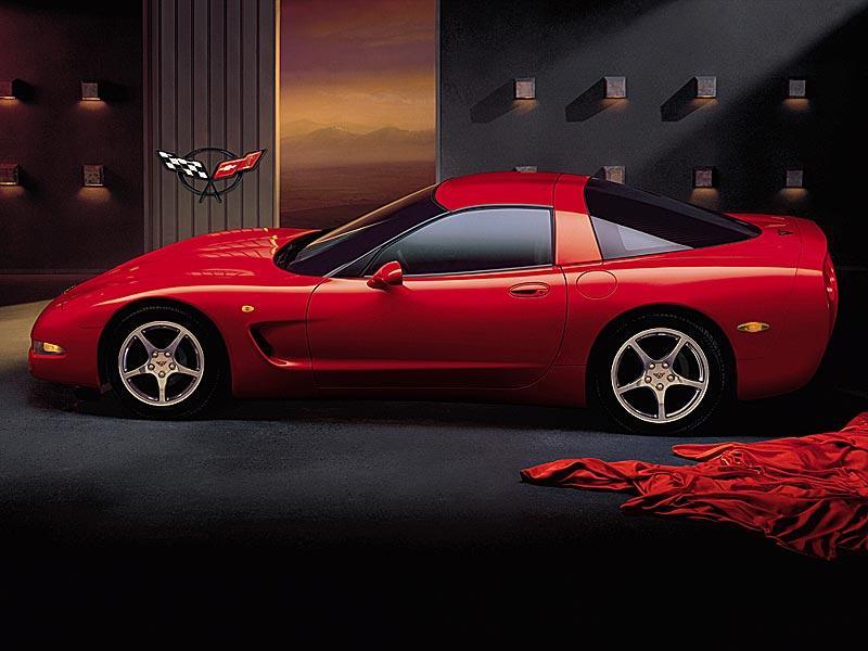 Red Corvette Wallpaper HD Background Desktop