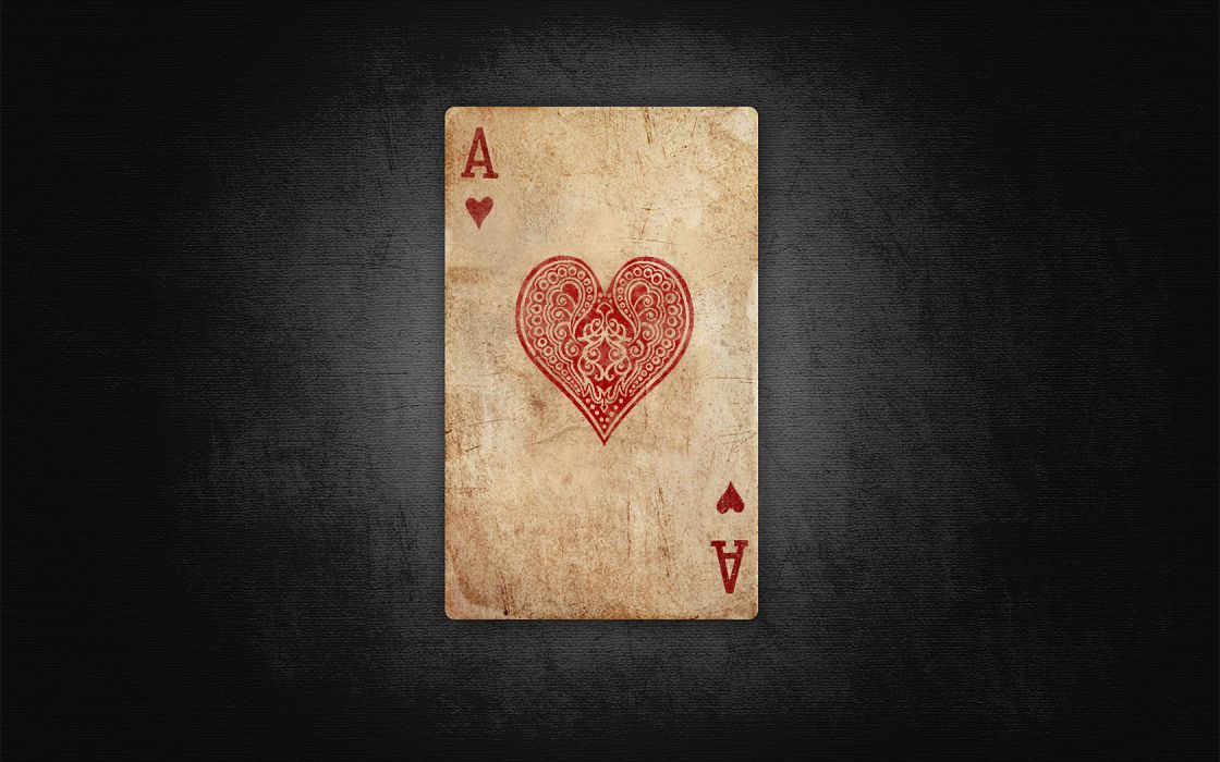 Cards Retro Poker Ace Wallpaper