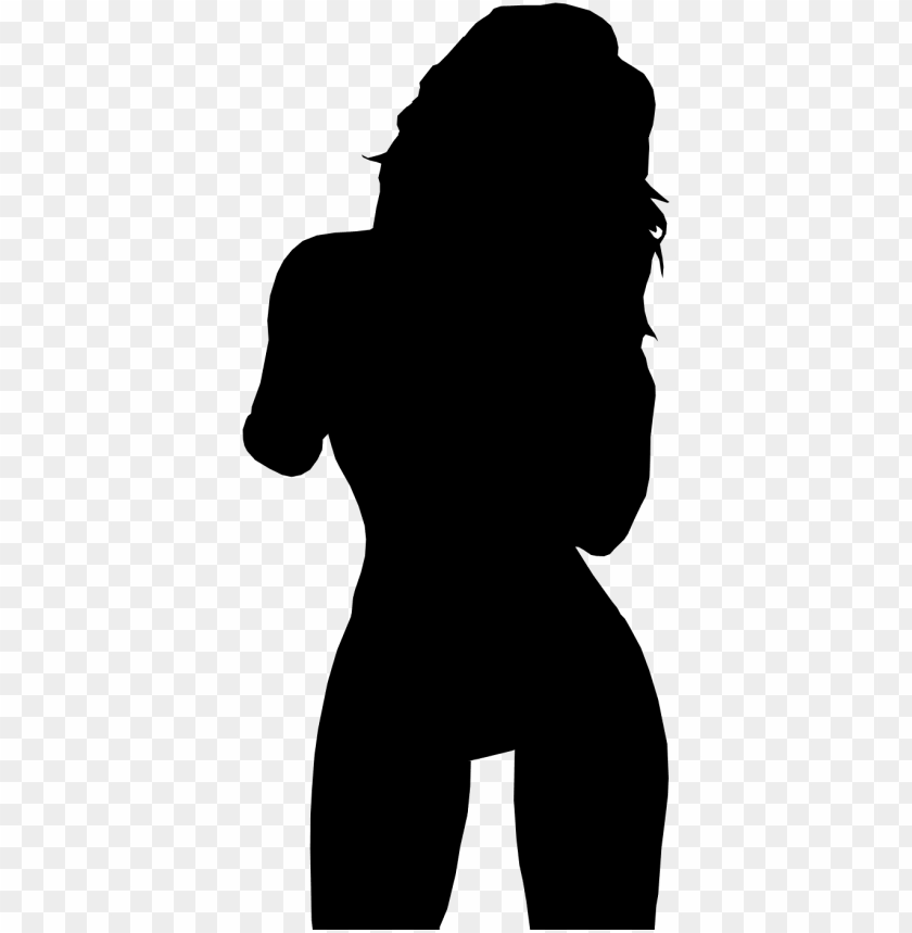 Silueta De Mujer Sexi Png Image With