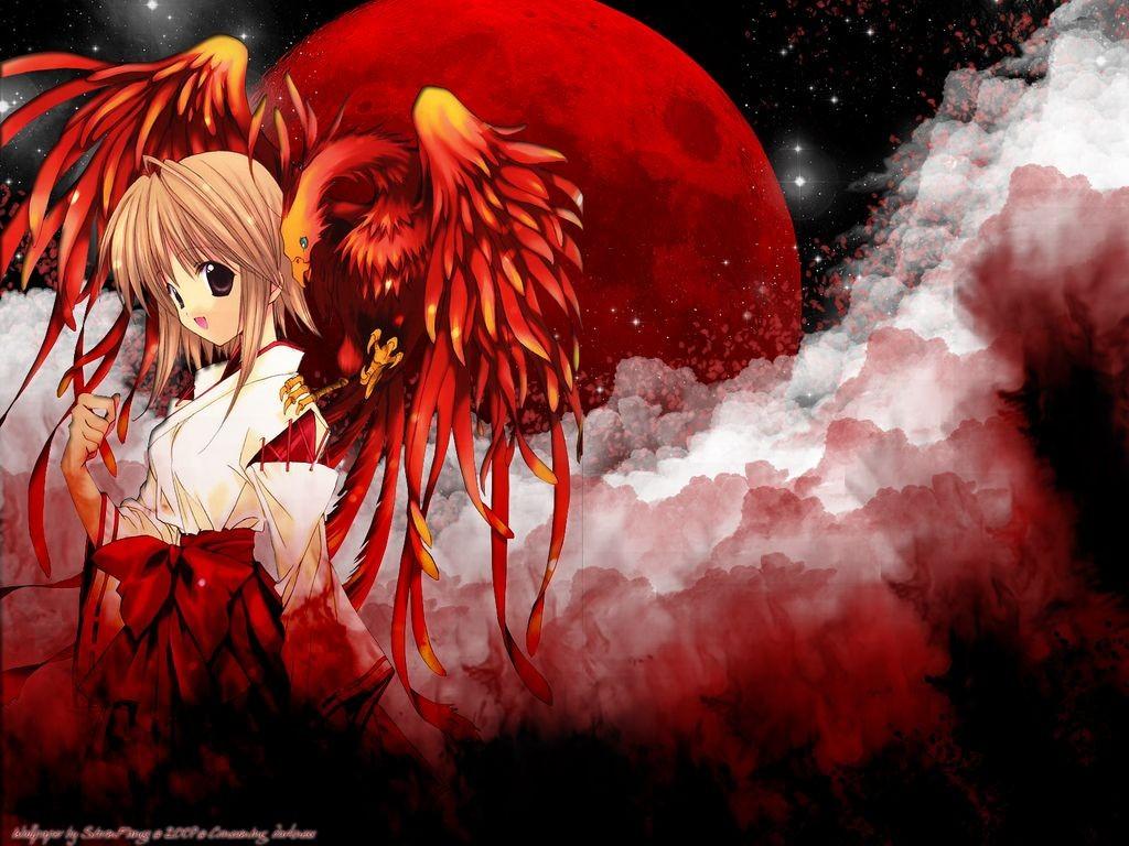 Mejores Im Genes De Manga Y Anime Wallpaper Luna Roja