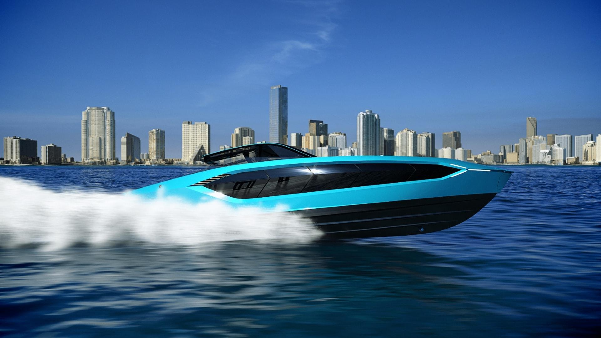 Tecnomar for Lamborghini 63 the motor yacht unveiled