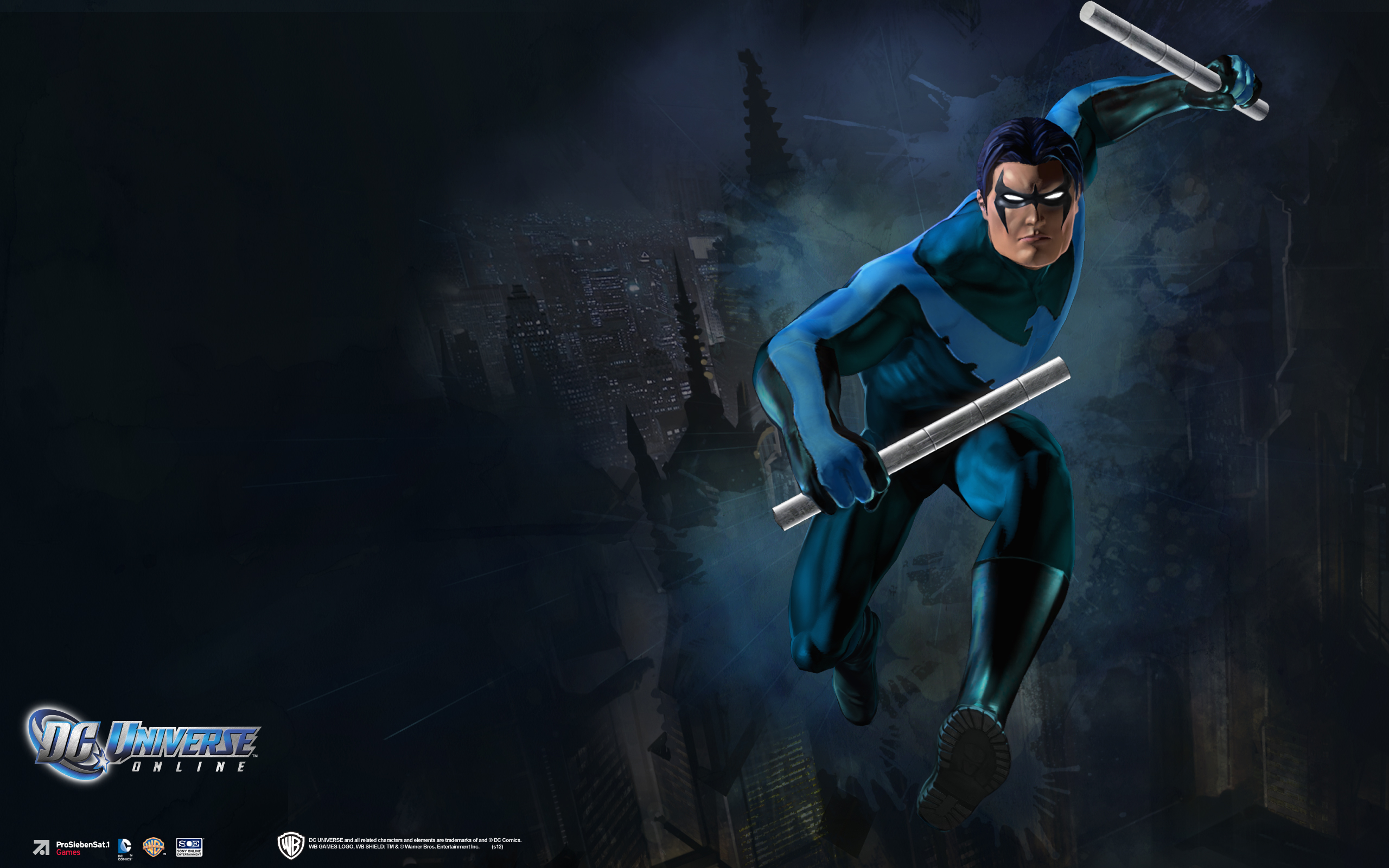  UNIVERSE ONLINE d c superhero comics nightwing f wallpaper background 2560x1600