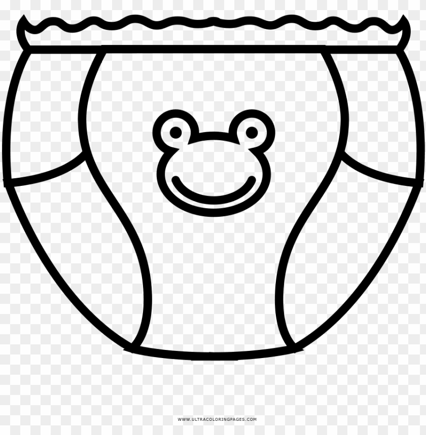 Diaper Coloring Png Image With Transparent Background Toppng
