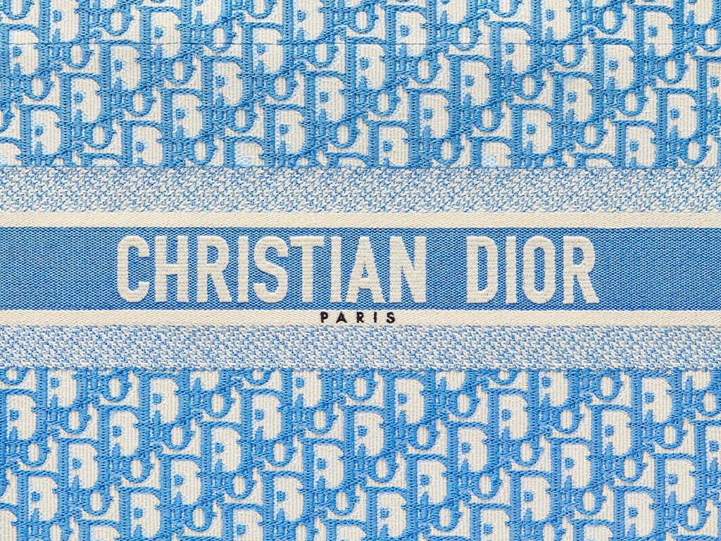 Dior Weles Cornflower Blue To The Dioroblique Family