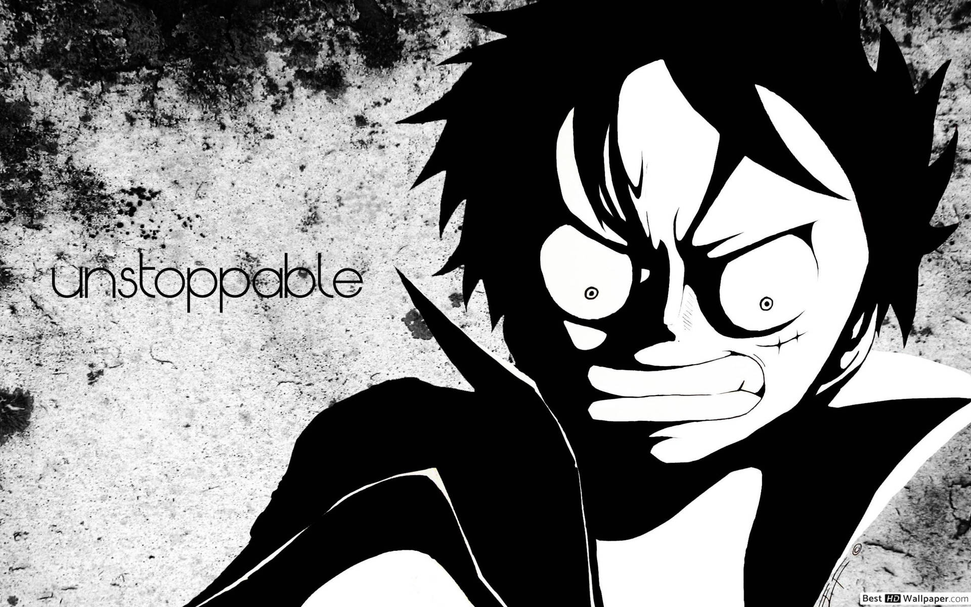 Luffy Black Wallpaper