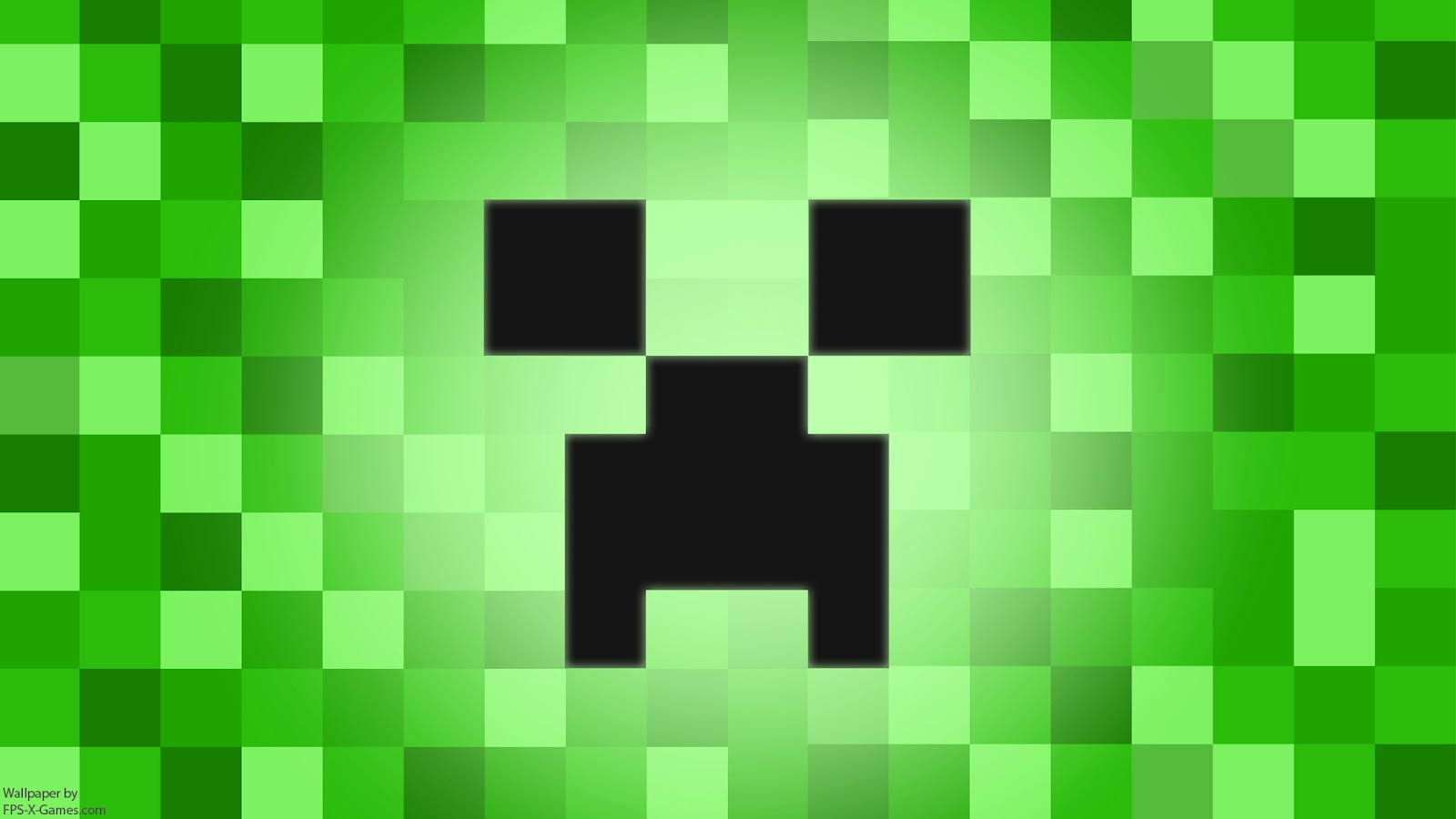 Minecraft Creeper Mob Desktop Wallpaper Fpsx