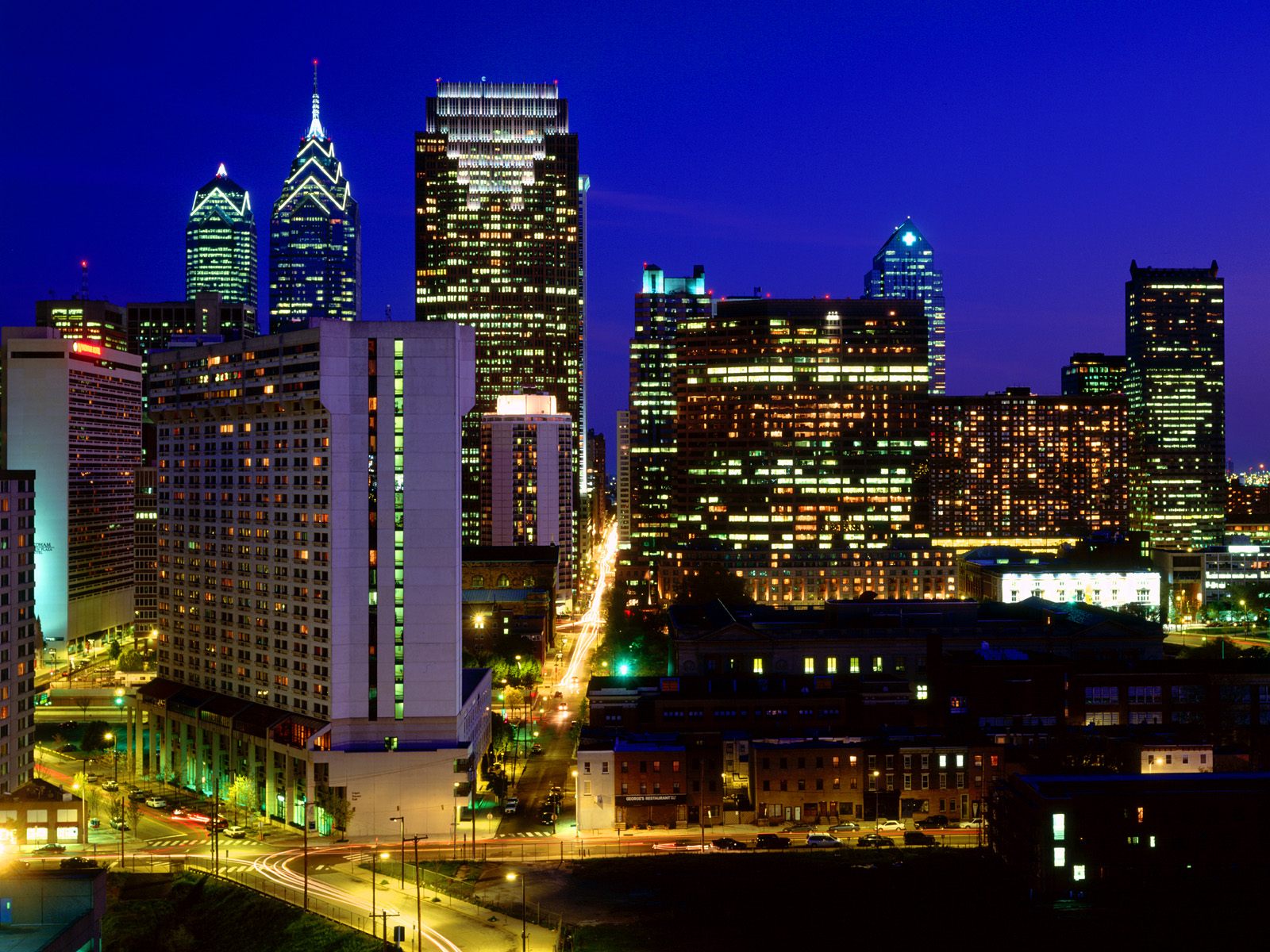 Center City Skyline Philadelphia Pennsylvania Original Resolution