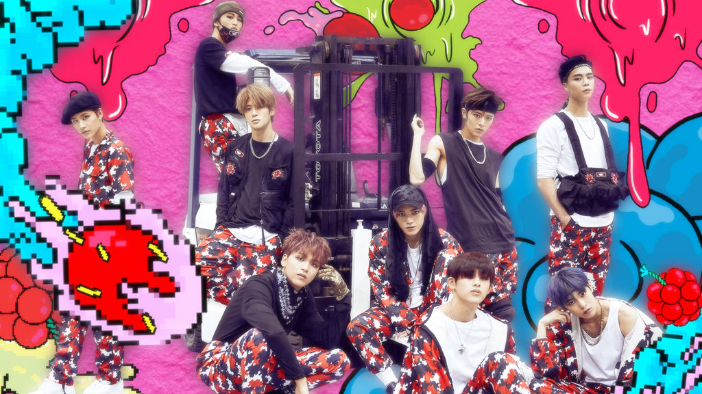NCT 127 Cherry Bomb Wallpaper by SailorTrekkie92 1024x576