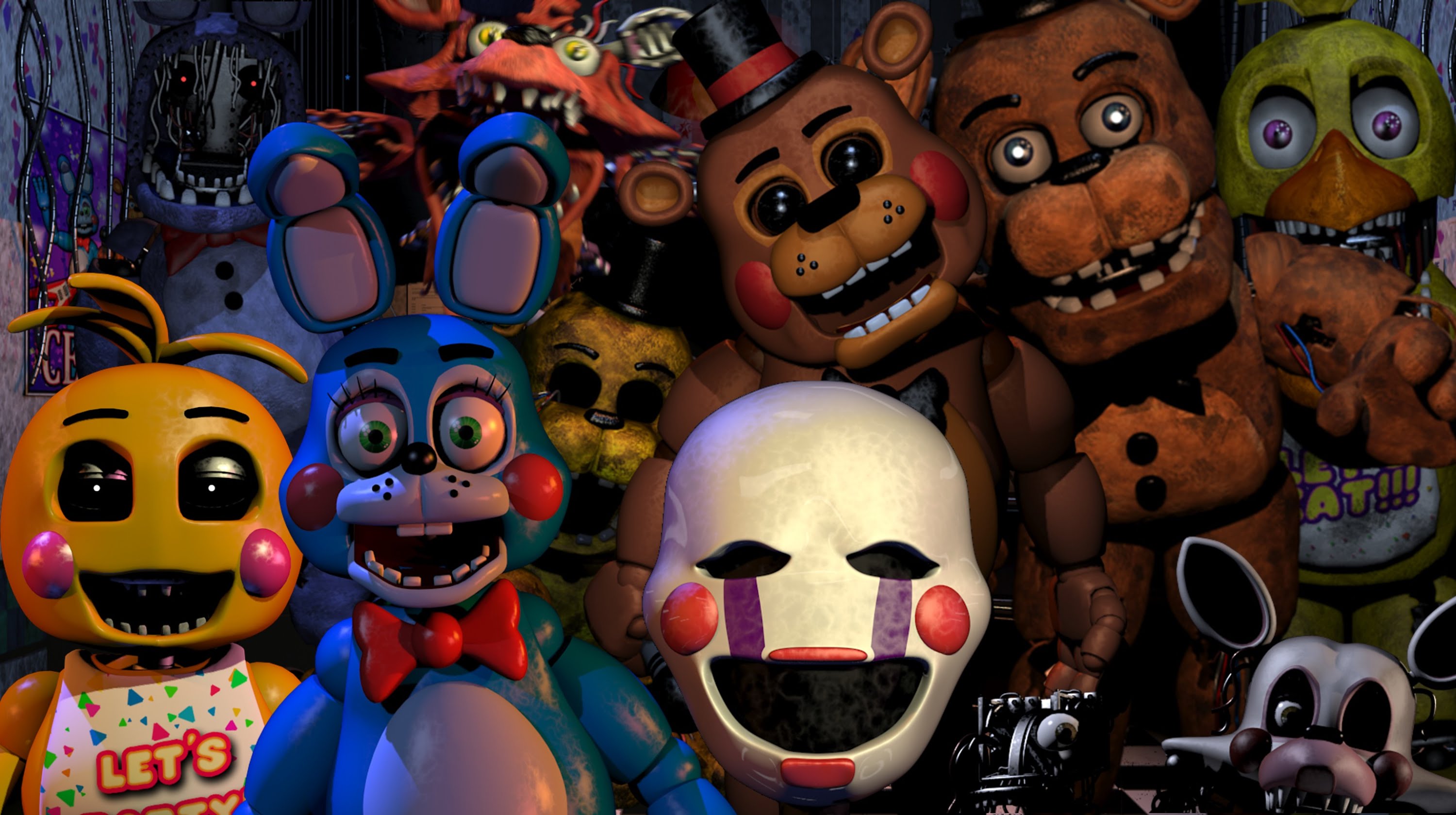 Fnaf 3 обои