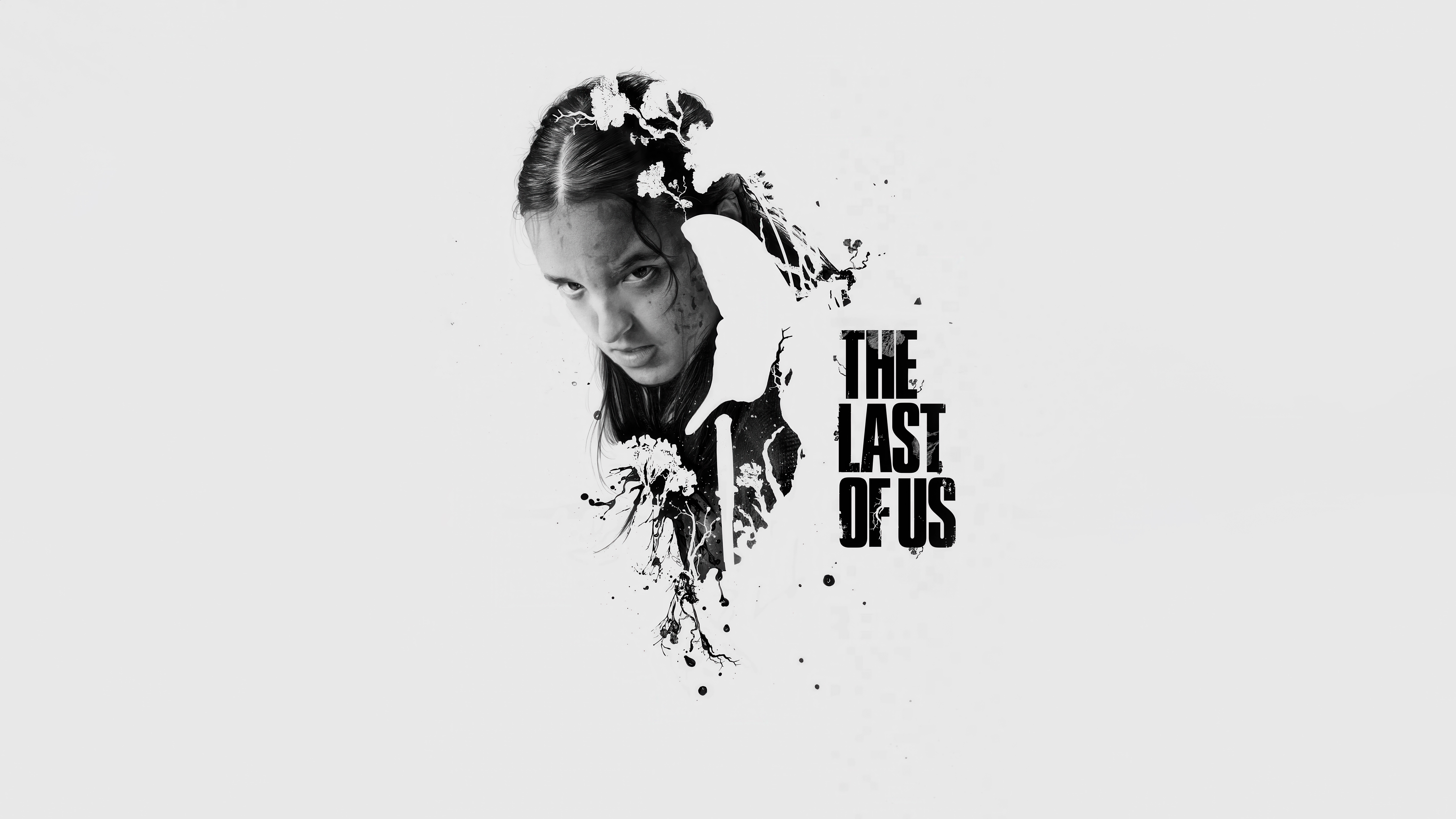 Bella Ramsey As Ellie In The Last Of Us Season Laptop Full Wallpaper
