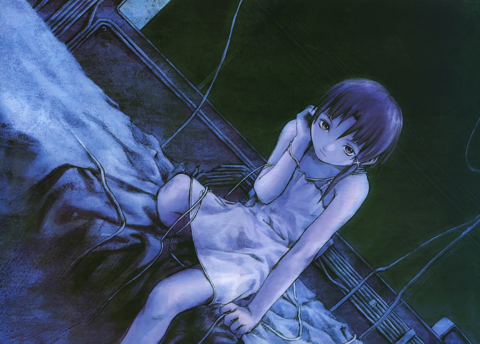 Serial Experiments Lain Anime Wallpaper