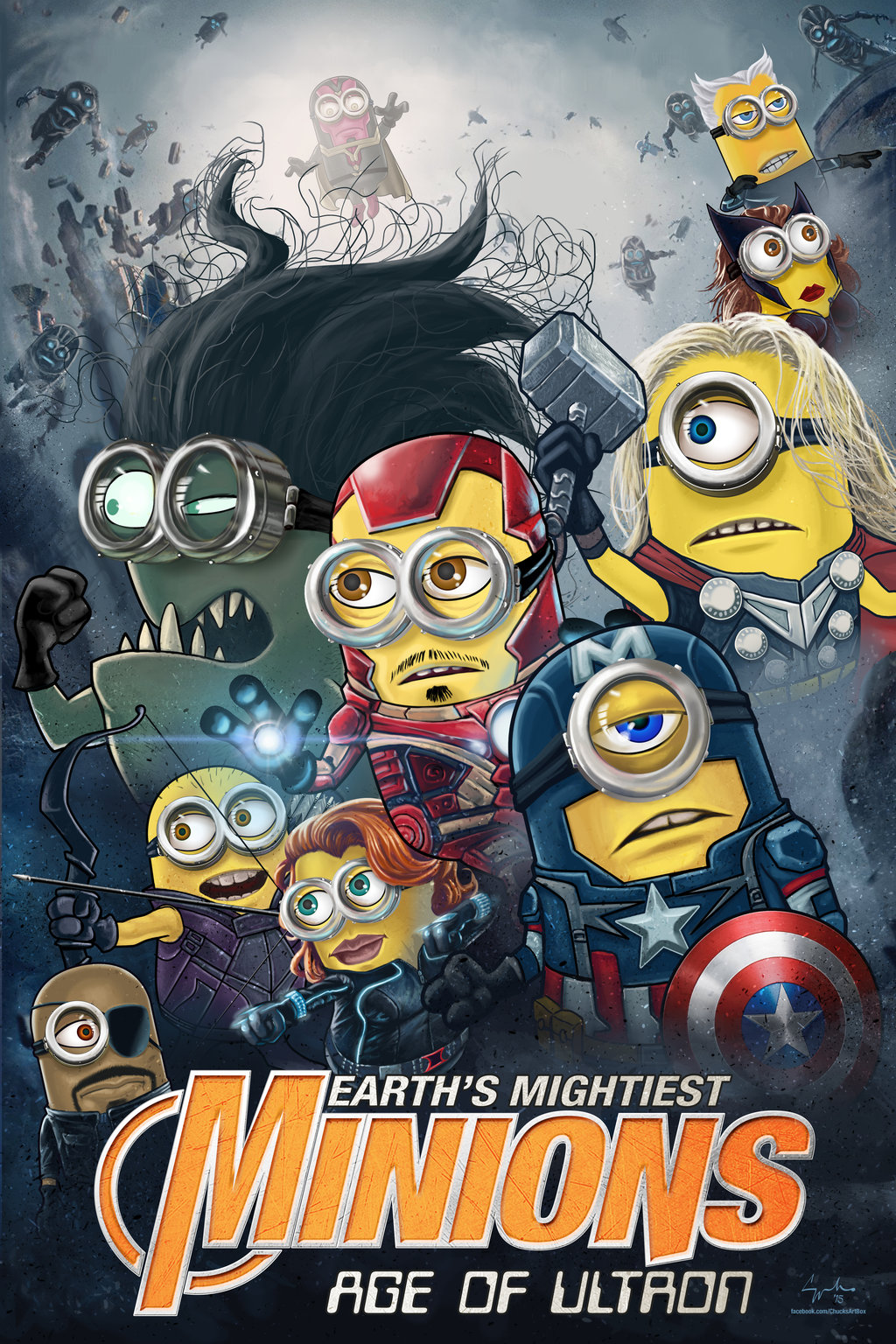 Earths Mightiest Minions Avengers Age of Ultron by ChuckMullins on