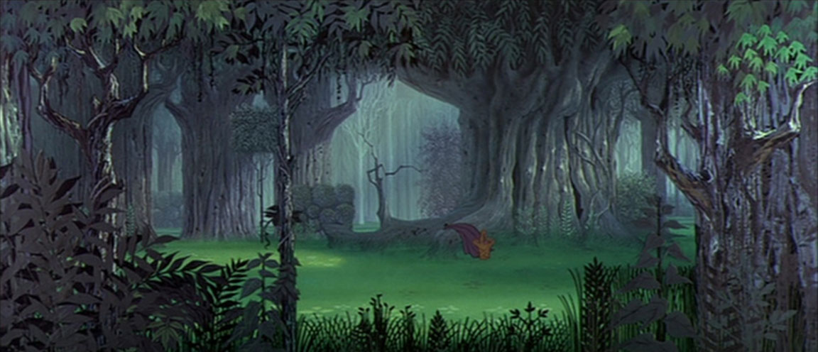 Empty Backdrop From Sleeping Beauty Disney Crossover Image