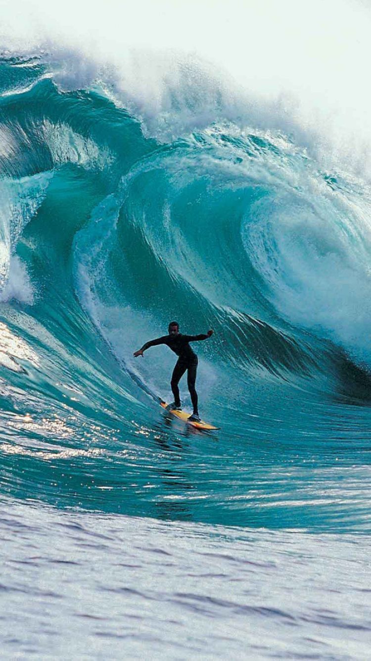 Surfing iPhone Wallpaper On