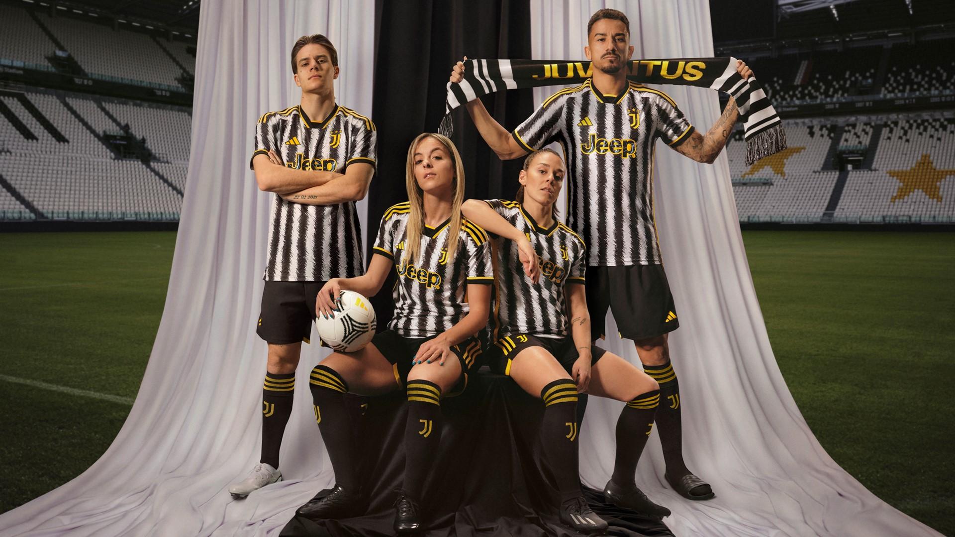 Adidas And Juventus Unveil Home Jersey