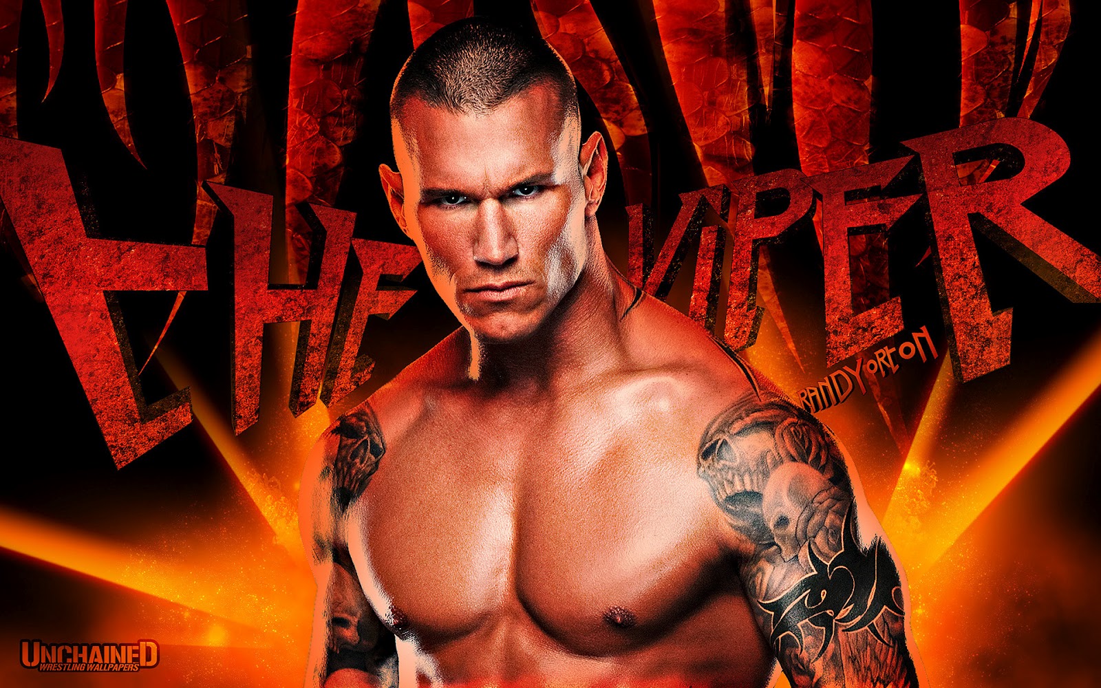 All About Wrestling Stars Randy Orton Wallpaper