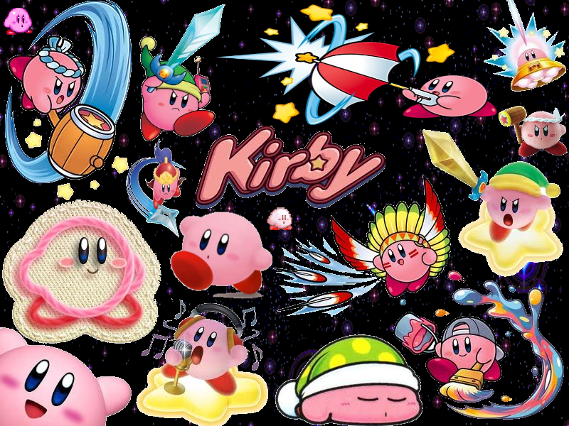 Kirby Wallpaperdeviantart More Like Pink Wonder Wallpaper By