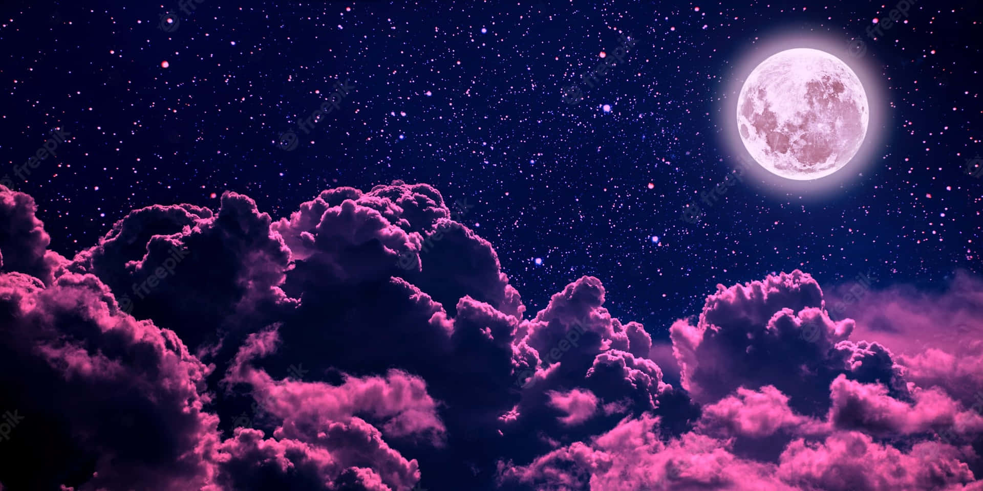 Aesthetic Moon Wallpaper