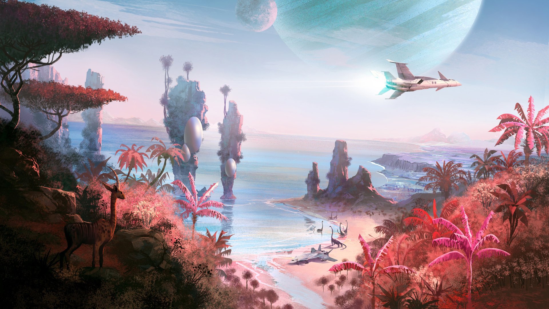 No Man S Sky Fantasy Wallpaper