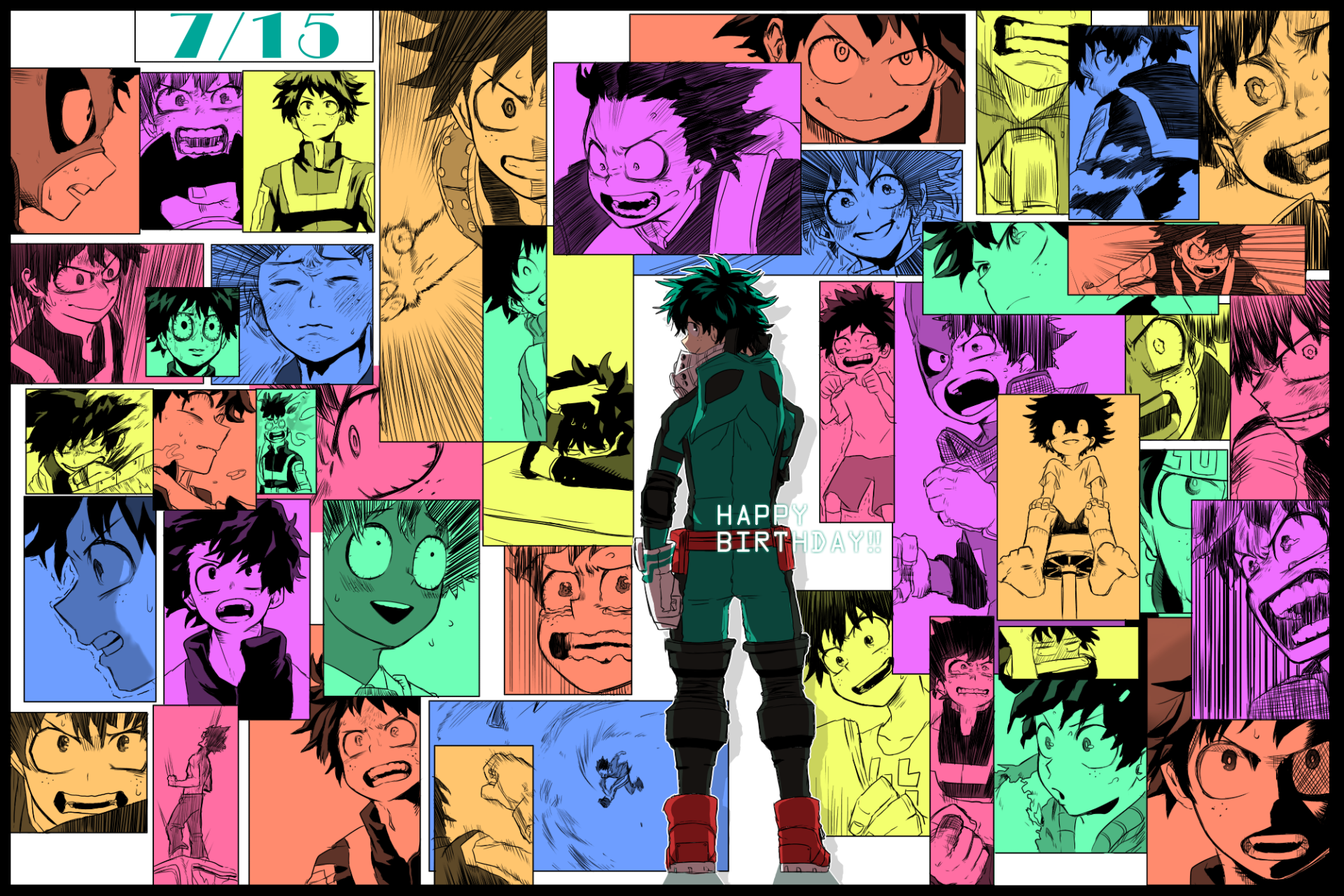 Izuku Midoriya Anime Hd Wallpaper