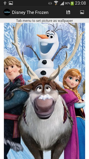 Bigger Disney S The Frozen Wallpaper For Android Screenshot