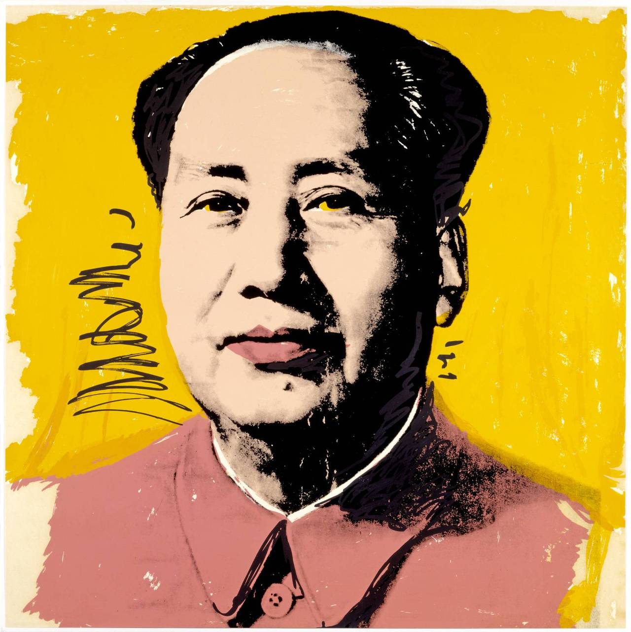 Mao Tse Tung Artpedia Andy Warhol Untitled